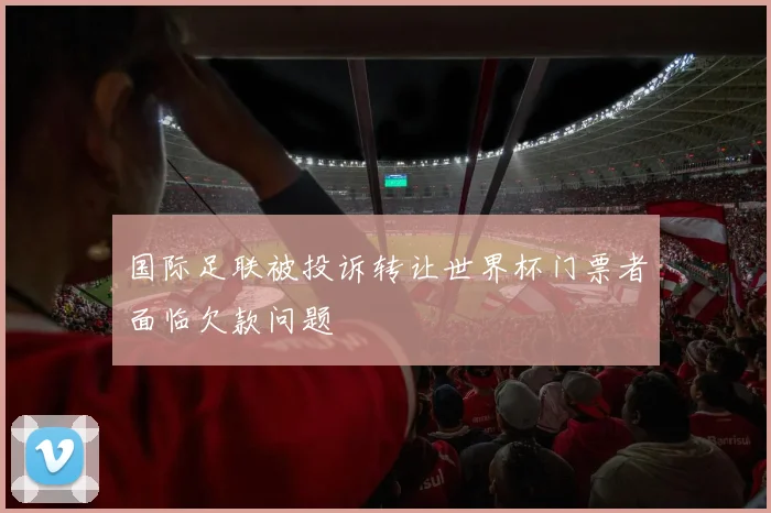 国际足联被投诉转让世界杯门票者面临欠款问题